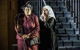 WNO Il trittico - Tichina Vaughn (The Princess) & Alexia Voulgaridou (Sister Angelica) - photo credit Craig Fuller - 5628