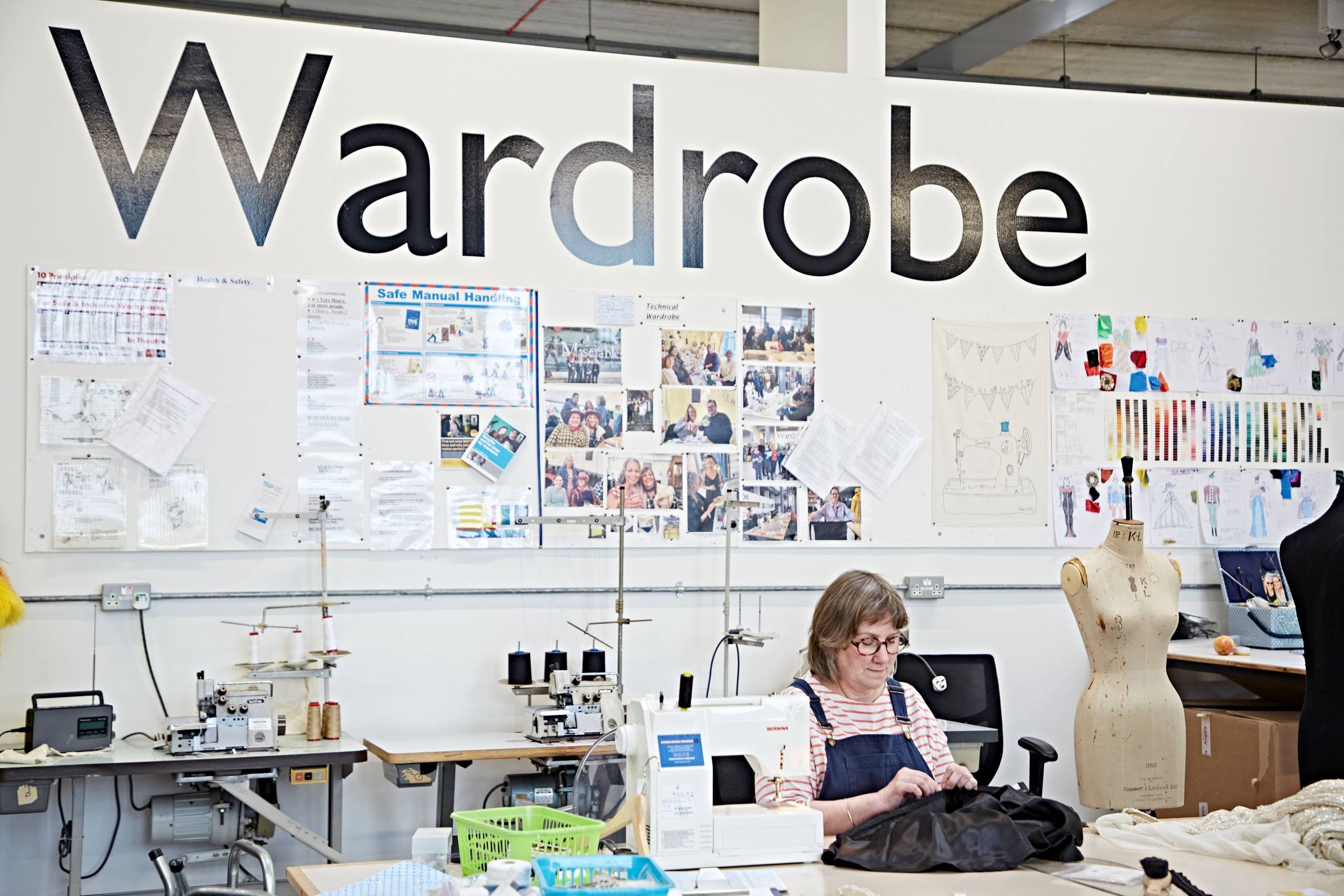 Head of Wardrobe Delia Lancaster, credit Ben Knight