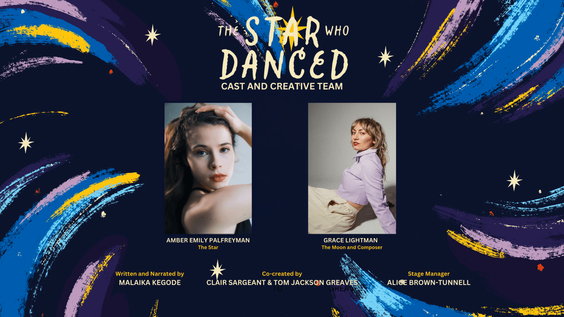 The Star Who Danced Cast & Creative