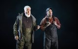 WNO The Flying Dutchman - James Creswell (Daland) & Trystan Llŷr Griffiths (The Steersman) - photo credit Craig Fuller 1533