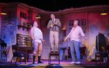 Damian Williams, Steve Royle and Simon Cartwright in The Last Laugh - credit Pamela Raith