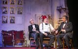 Steve Royle, Damian Williams, Simon Cartwright in The Last Laugh, credit Pamela Raith