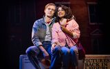 BACK TO THE FUTURE The Musical UK Tour. Axel Duffy (Marty McFly) and Tash Bacarese-Hamilton (Jennifer Parker). Photo Mark Senior