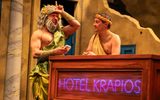 (L-R) Al Dunn and Nick Bunt in Oh Zeus! (Le Navet Bete) - photo credit Mark Senior Photography